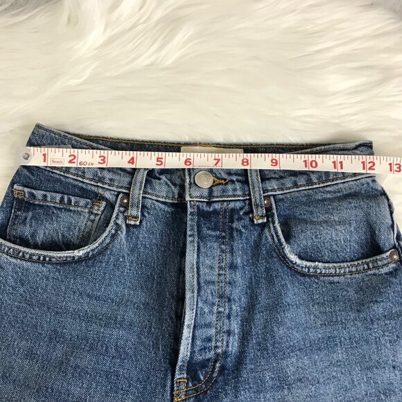 We The Free High Waisted Button Fly Stella Skinny Jeans  Size 25 - Picture 11 of 14